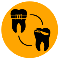จัดฟันแบบร่วมกับการผ่าตัดกรณีฟันล่างคร่อมฟันบน-WeDent-Clinic